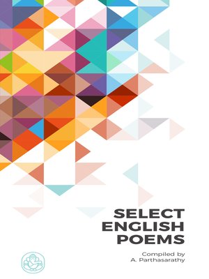 cover image of Select English Poems
